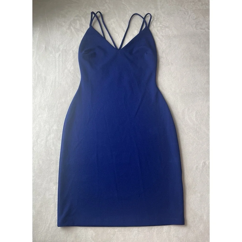 blue strappy bodycon dress Blue Body Heat Print Strappy Bodycon Maxi Dress